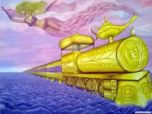 Tren sobre las Nubes